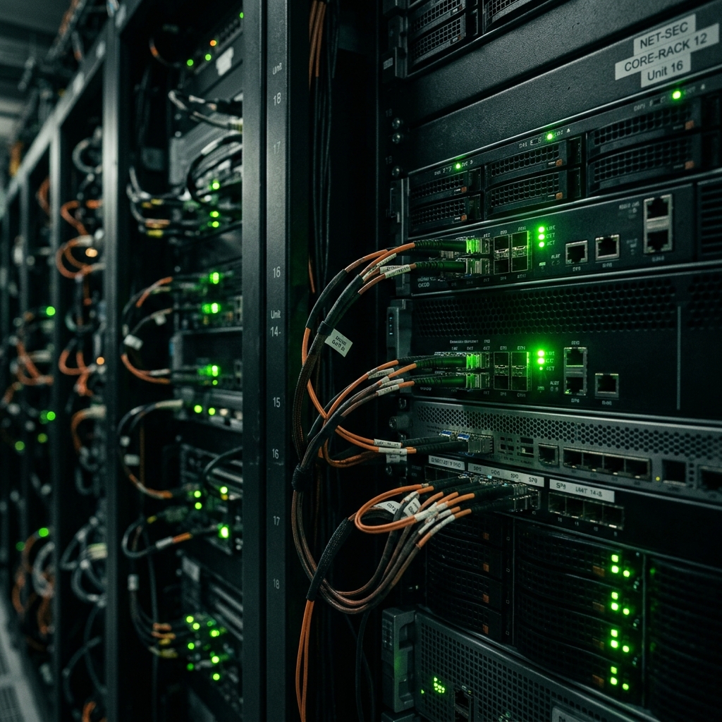 Server infrastructure in a Nairobi data center